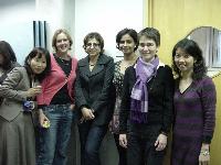 Photo taken with representatives from (left) Japan, UK, Jordan, Malaysia, and Germany